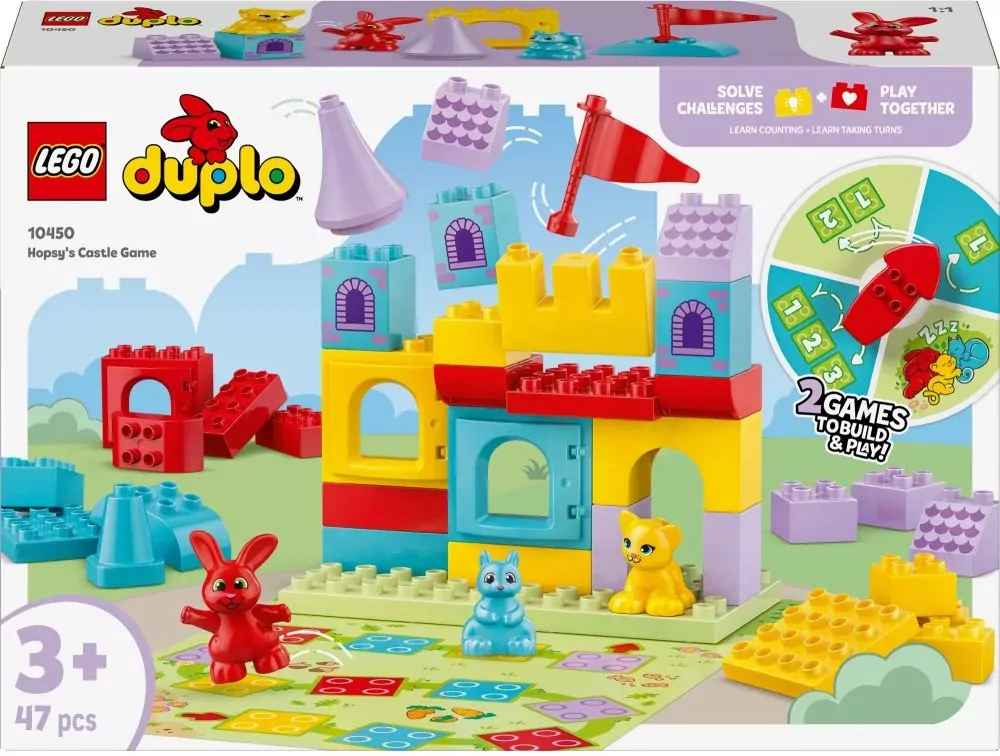 LEGO® Duplo. Gra Zamek Hopsy 10450 - tantis.pl
