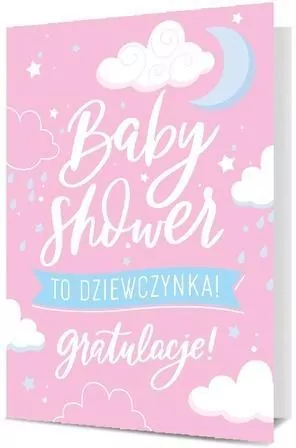 Karnet B6 Narodziny dziewczynka - tantis.pl