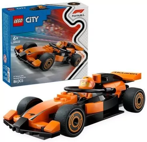 LEGO® F1® Kierowca i bolid McLaren 60442 - tantis.pl
