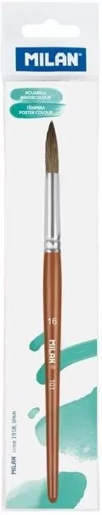 Pędzel nr 16 seria 101 okrągły MILAN - tantis.pl