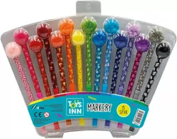 Markery z pomponem STnux