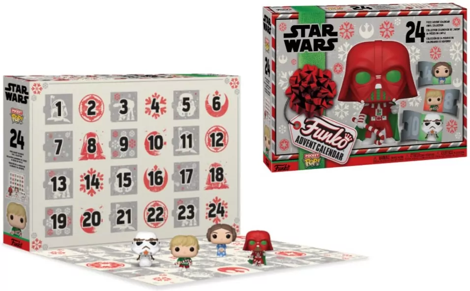 Kalendarz Adwentowy Star Wars Funko POP - tantis.pl