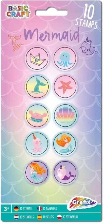 Stempelki 10 sztuk, mix - tantis.pl