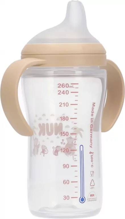 NUK. Perfect Match. Butelka. 260 ml. Małpka - tantis.pl
