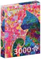 Puzzle 3000 Kolorowy kot - tantis.pl