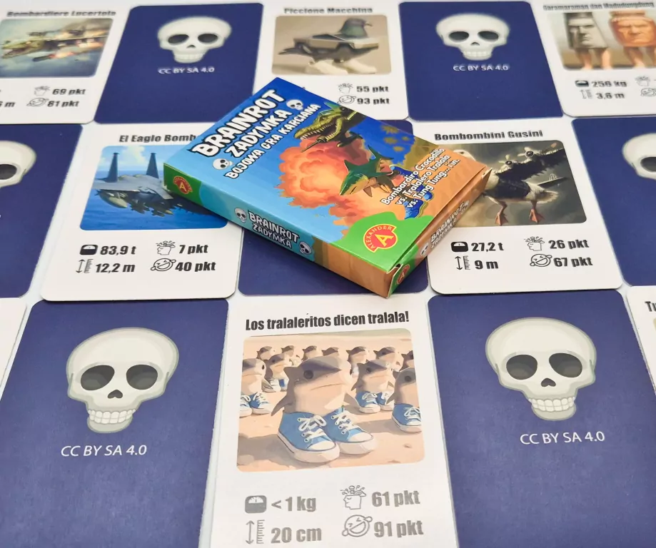 Gra karciana Brainrot - Zadymka - tantis.pl