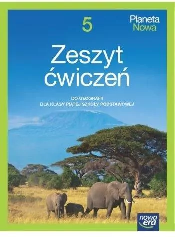 Geografia SP 5 Planeta nowa. Zeszyt ćwiczeń - tantis.pl