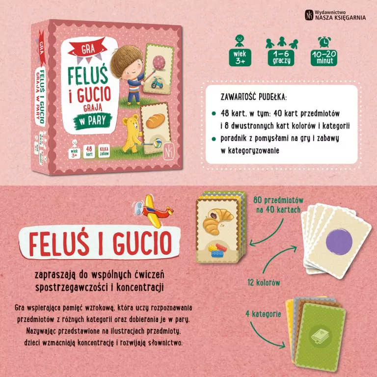 Feluś i Gucio grają w pary - tantis.pl