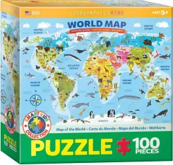 Puzzle 100. World Map