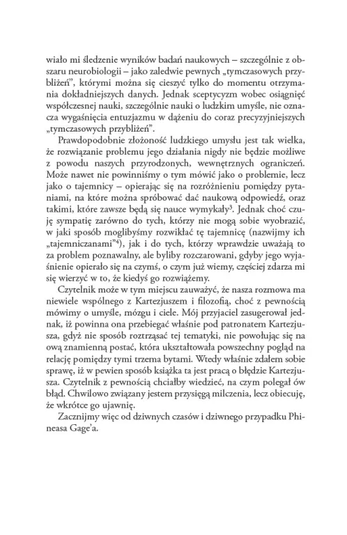 Błąd Kartezjusza. Emocje, rozum i ludzki mózg - tantis.pl