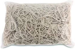 Gumki recepturki OFFICE PRODUCTS średnica 100mm 1000g zgrzewka białe