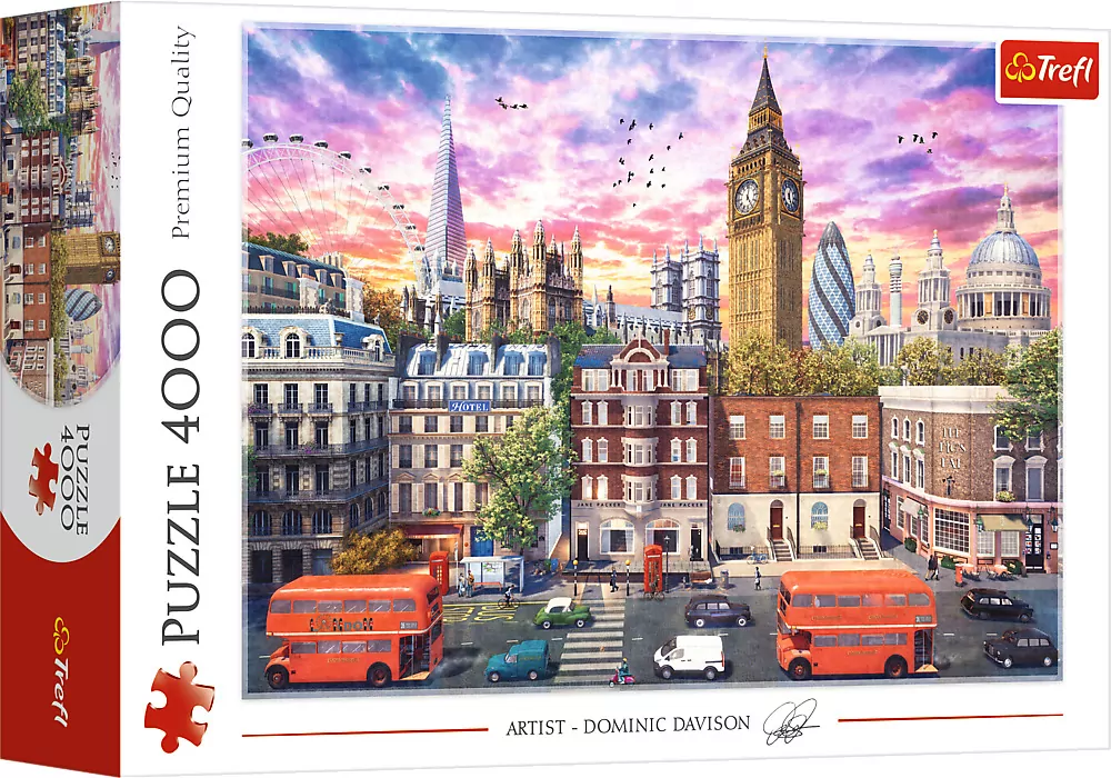 Puzzle 4000. Spacer po Londynie - tantis.pl