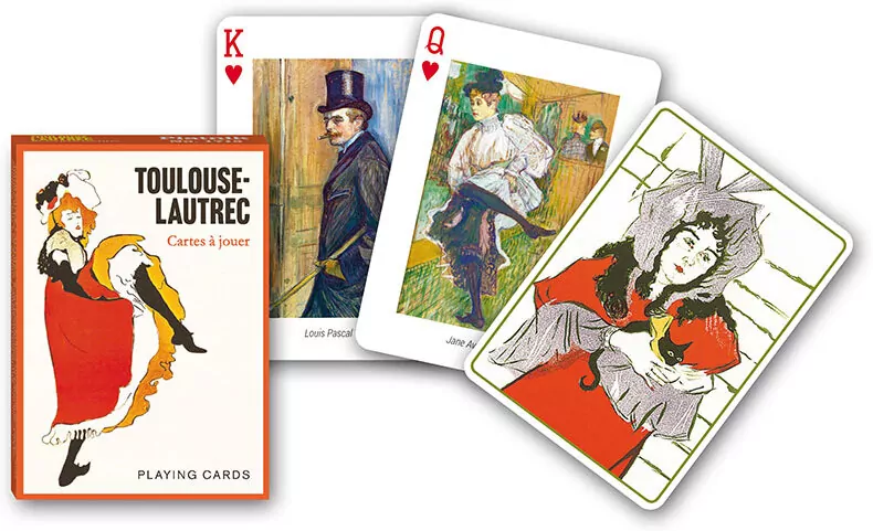 Karty poj. international Toulouse-Lautrec PIATNIK - tantis.pl