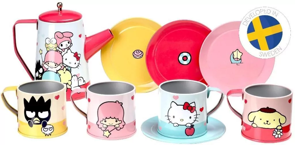 Zestaw do serwowania herbaty Hello Kitty - tantis.pl