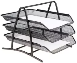 Półka na dokumenty. Czarna