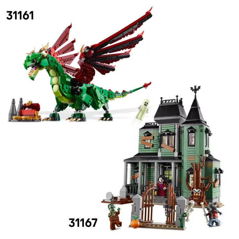 LEGO® Średniowieczny zamek rycerzy konnych 31168 - tantis.pl