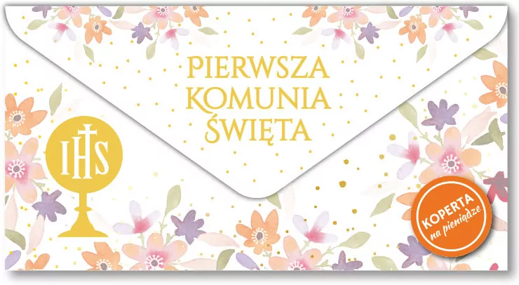 Koperta podarunkowa Komunia - tantis.pl