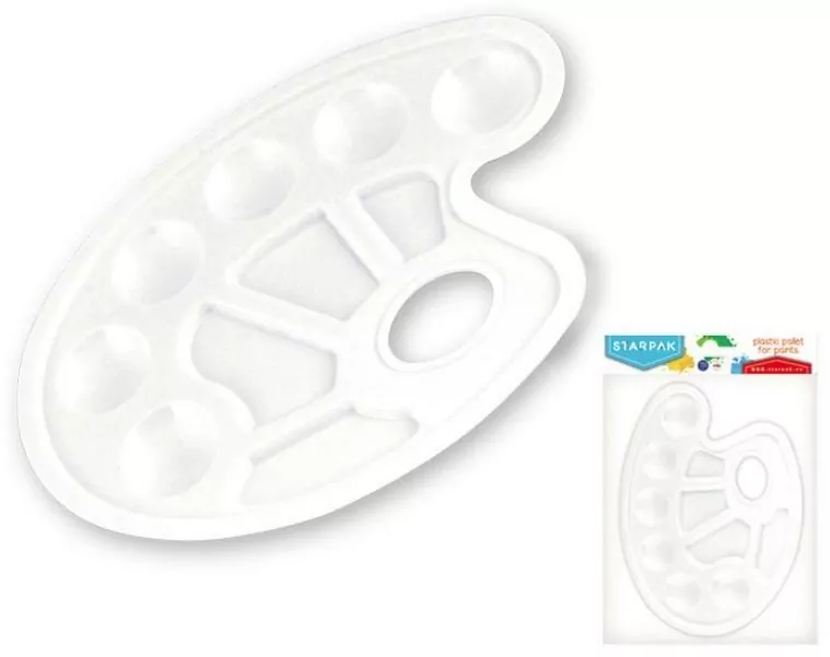 Plastikowa paleta do farb - tantis.pl