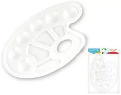 Plastikowa paleta do farb