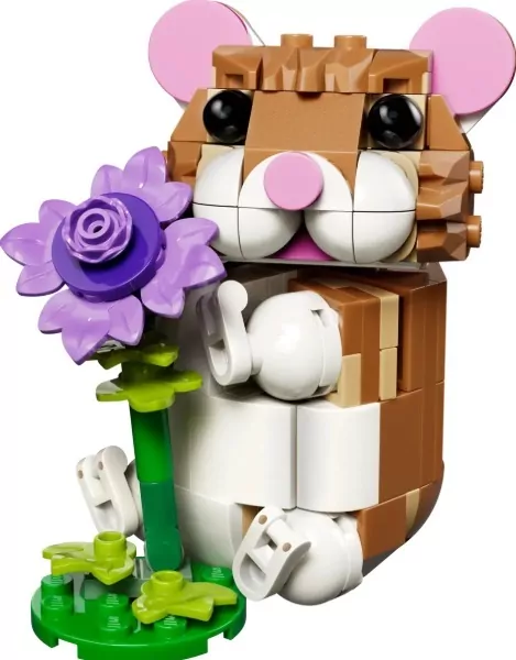 LEGO® Uroczy chomik z kwiatkiem 31376 - tantis.pl