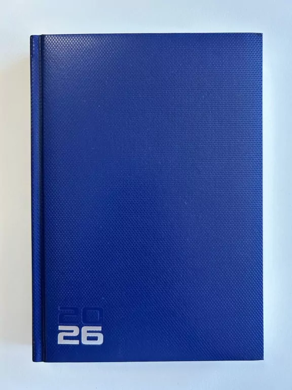 Kalendarz 2026 A5 dzienny niebieski - tantis.pl