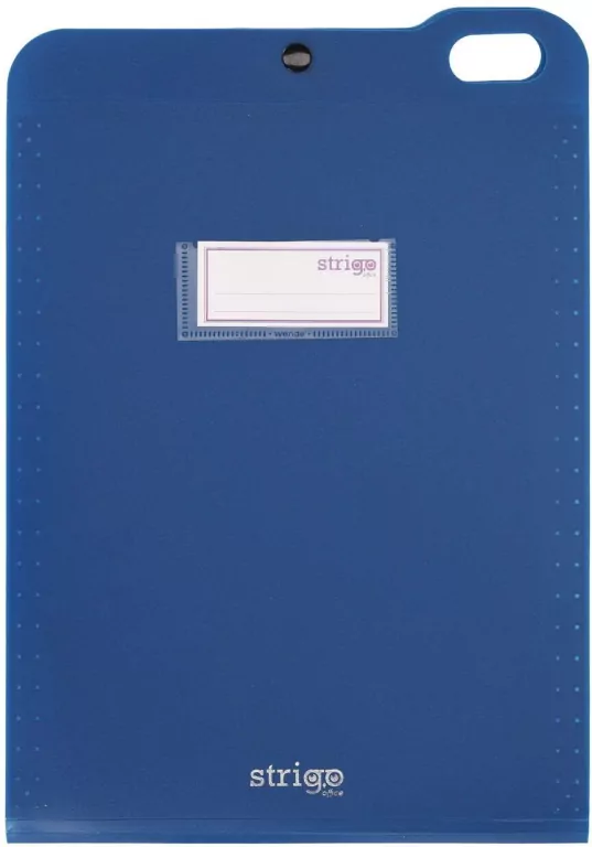 Organizer A4 z 5 przekładkami granatowy STRIGO - tantis.pl