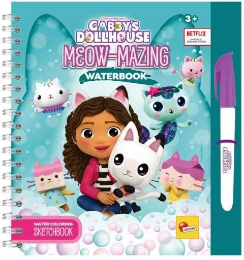 Koci Domek Gabi. Meow-Mazing Waterbook - tantis.pl