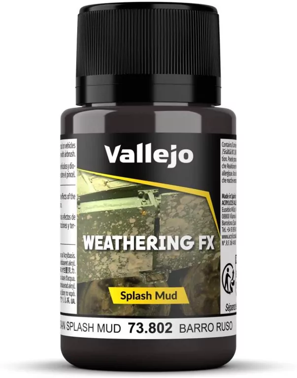 Vallejo: 73.802 - Weathering FX - Splash Mud - Russian (40 ml) - tantis.pl