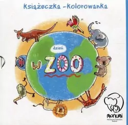 Dzień w ZOO. Książeczka-Kolorowanka
