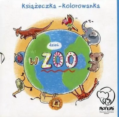 Dzień w ZOO. Książeczka-Kolorowanka
