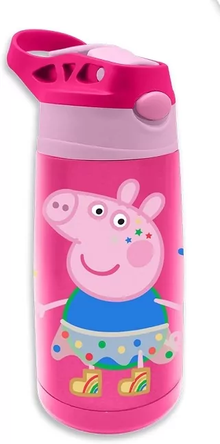 Bidon termiczny Peppa Pig 450ml - tantis.pl