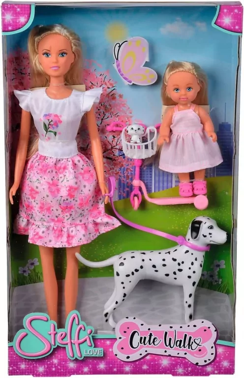 Steffi i Evi na spacerze z psem - tantis.pl