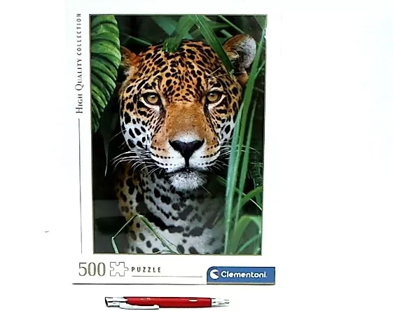 Puzzle 500 HQ. Jaguar in the Jungle. 35127 - tantis.pl