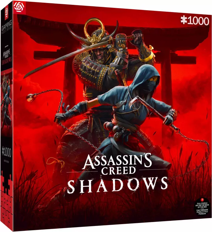 Puzzle 1000. Assassin's Creed. Shadows Naoe & Yasuke - tantis.pl