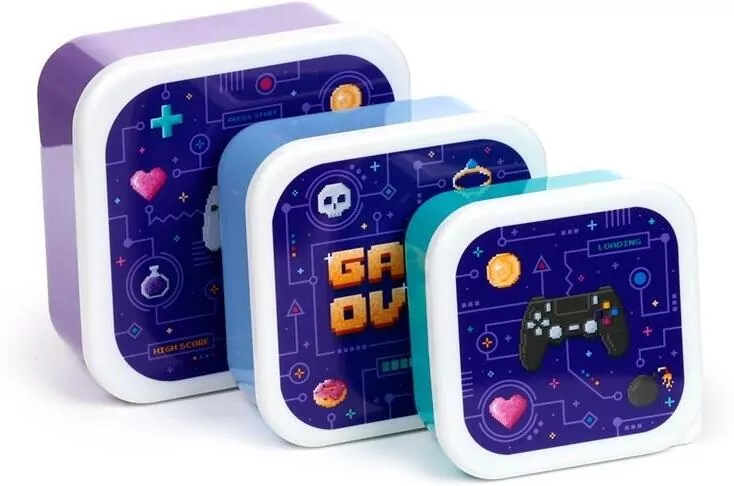 Pudełko na lunch Game Over (M/L/XL) - tantis.pl