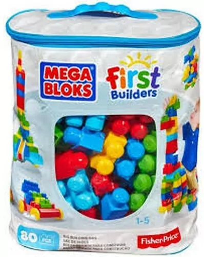 Klocki. Mega Bloks. 80 elementów - tantis.pl