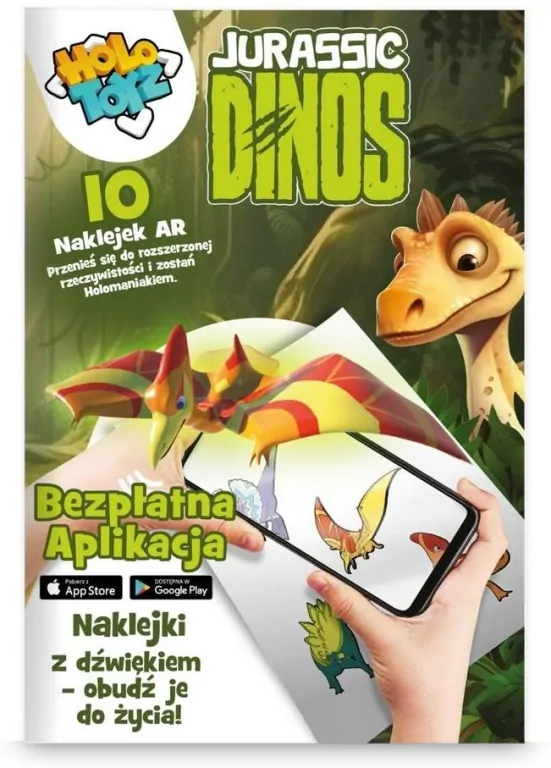 Naklejki dla dzieci AR Jurassic Dinos - tantis.pl