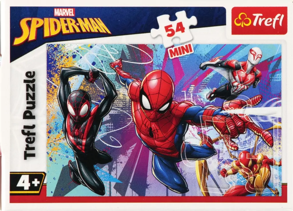 PUZZLE 54EL TREFL MINI SPIDERMAN MIX4 PUD240 - tantis.pl