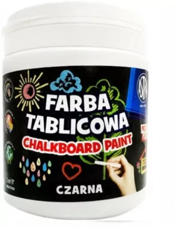 Farba tablicowa 250 ml czarna - tantis.pl