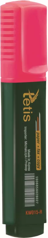 Zakreślacz płaski różowy - tantis.pl