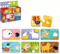 CzuCzu. Puzzle do pary. Zwierzątka z gospodarstwa - tantis.pl