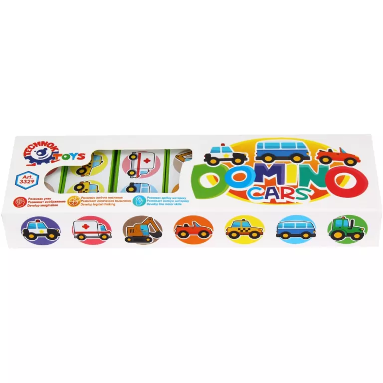 Pojazdy. Domino - tantis.pl