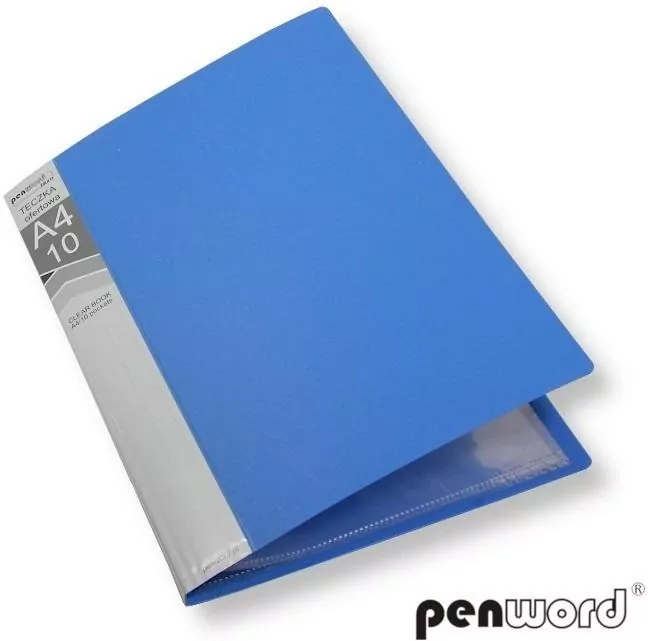 Teczka A4/10 ofertowa niebieska - tantis.pl
