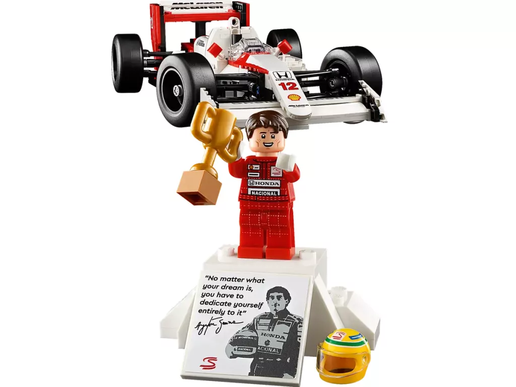 LEGO® Icons. McLaren MP4/4 i Ayrton Senna 10330 - tantis.pl
