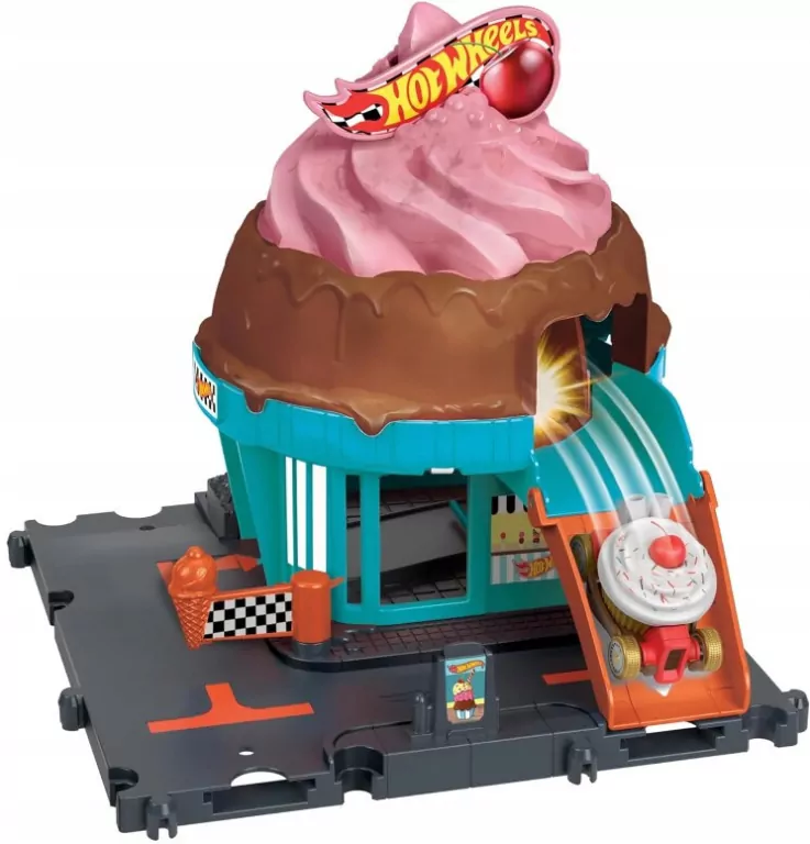 Hot Wheels City Rajdowa lodziarnia - tantis.pl