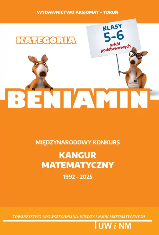 Matematyka z wesołym kangurem kategoria Beniamin - tantis.pl