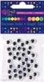 Samoprzylepne ruchome oczka 8 mm, 36 szt. (KSOC-014) - tantis.pl