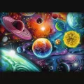 Puzzle 1000 DreamScapes: Kosmiczna przygoda TREFL - tantis.pl