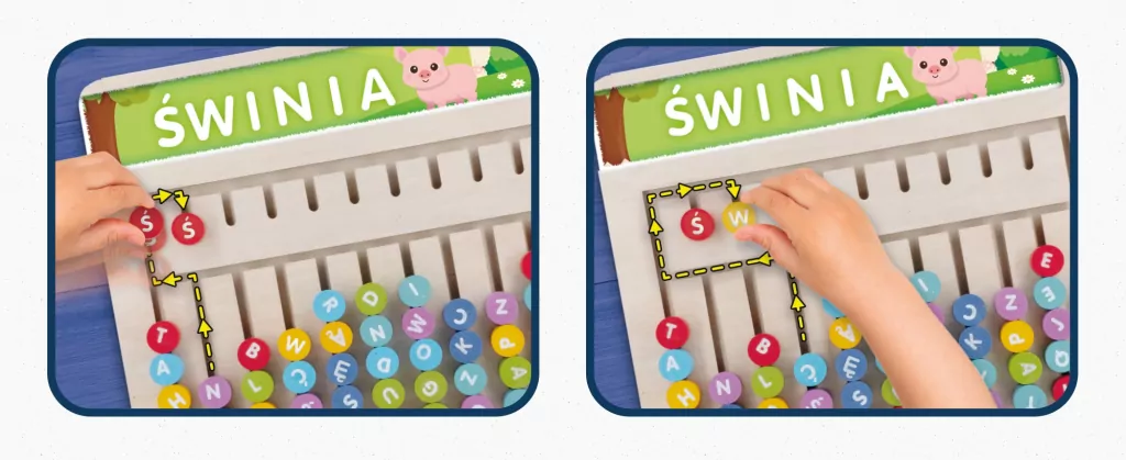 Montessori Słowne układanki - tantis.pl