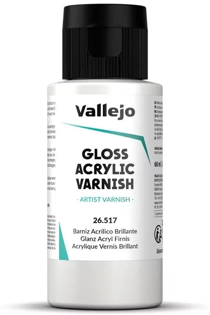 Vallejo: 26.517 - Gloss Acrylic Varnish (60 ml) - tantis.pl